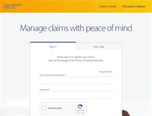 Tablet Screenshot of cardbenefitservices.com